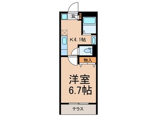 グランパルク駒場野の物件間取画像